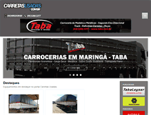 Tablet Screenshot of carretasusadas.com.br